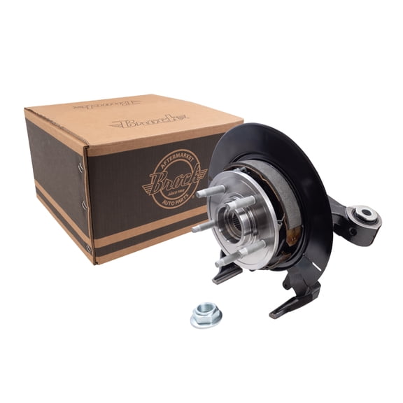 Brock Aftermarket Replacement Rear Driver Left Loaded Suspension Knuckle Assembly Compatible with 2006-2010 Ford Explorer