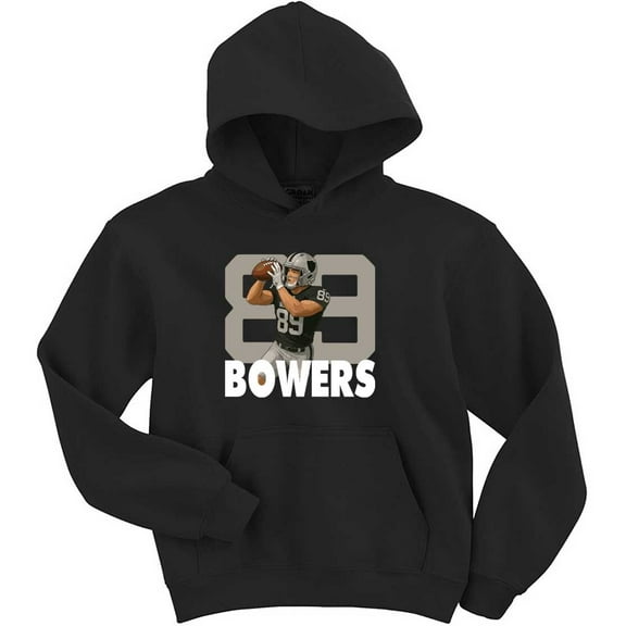 Brock Bowers 89 Las Vegas Hooded Sweatshirt Hoodie