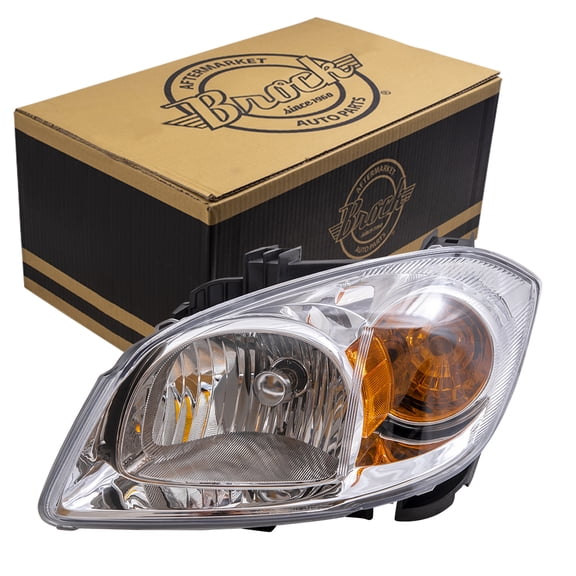 Brock Headlight for 2005-2010 Cobalt w/ Bracket Clear Lens Left 16532519 2007-2009 G5