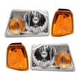 thumbnail image 1 of Brock Headlights with Park Signals Compatible with 2001-2005 Ranger Pickup Replacement Headlights with Park Lights Set, 1 of 9