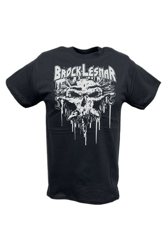 Brock Lesnar Carnage Skull Black Mens T-shirt XXL