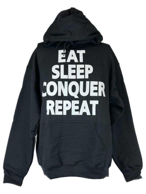 Brock Lesnar Eat Sleep Conquer Repeat Pullover Hoody Sweatshirt New 4XL