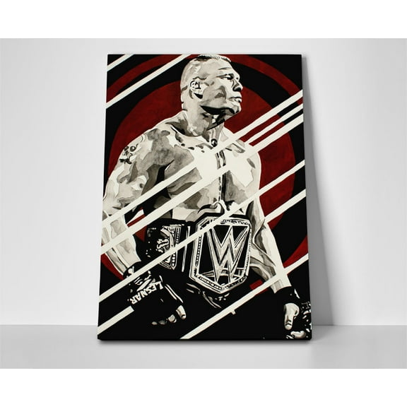 Brock Lesnar Poster or Wrapped Canvas