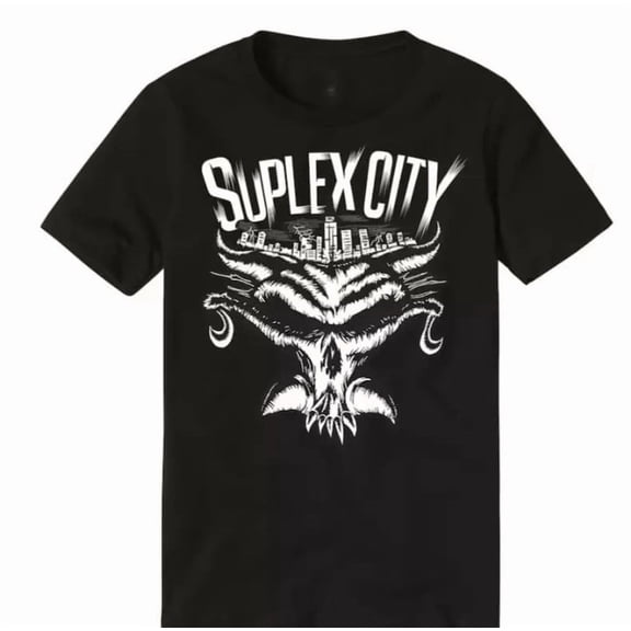 Brock Lesnar Suplex City Skyline T-Shirt