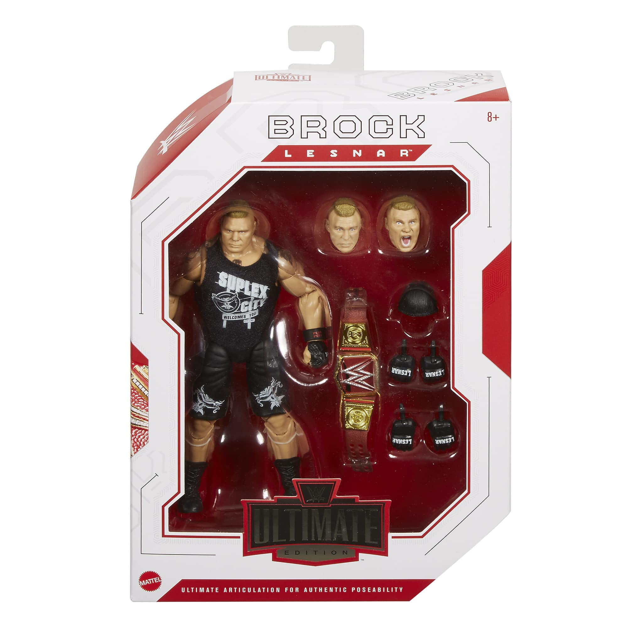 Brock Lesnar WWE Ultimate Edition 4 (ReRelease) Toy Wrestling Action
