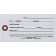 thumbnail image 1 of Brock Pre-Printed White Polyart Tags 2 5/8 Inch x 5 1/4 Inch With Reinforced Metal Eyelet Includes Wire-Brock Ballpoint Pen-Brockmark Marker 1000 Tags/Box, 1 of 9