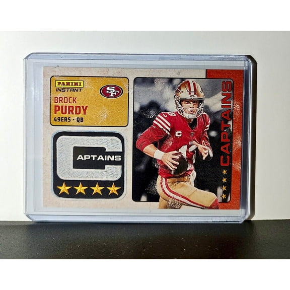 Brock Purdy 2024 Panini Captains NFL #26 Card San Francisco 49ers 1/351
