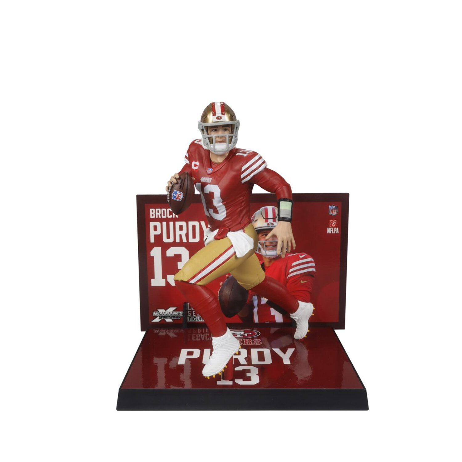 McFarlane Toys, NFL, San Francisco 49ers Brock Purdy, 7 Inch Figure ...
