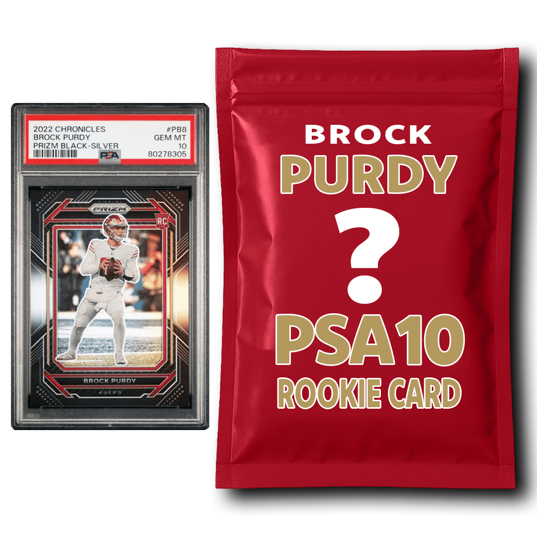 Brock Purdy PSA 10 Graded Football Rookie Card Mystery Pack - Walmart.com