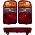 thumbnail image 1 of Brock Replacement 3 Piece Set of Taillights with 3rd Brake Light Compatible with SUV with Liftgate 15170955 15198449 15224278, 1 of 8