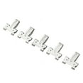 thumbnail image 1 of Brock Replacement 5 Piece Set Instrument Cluster Dash Panel Bezel Clips Compatible with 1500 2500 3500 Pickup Truck Durango Dakota 6504067, 1 of 9