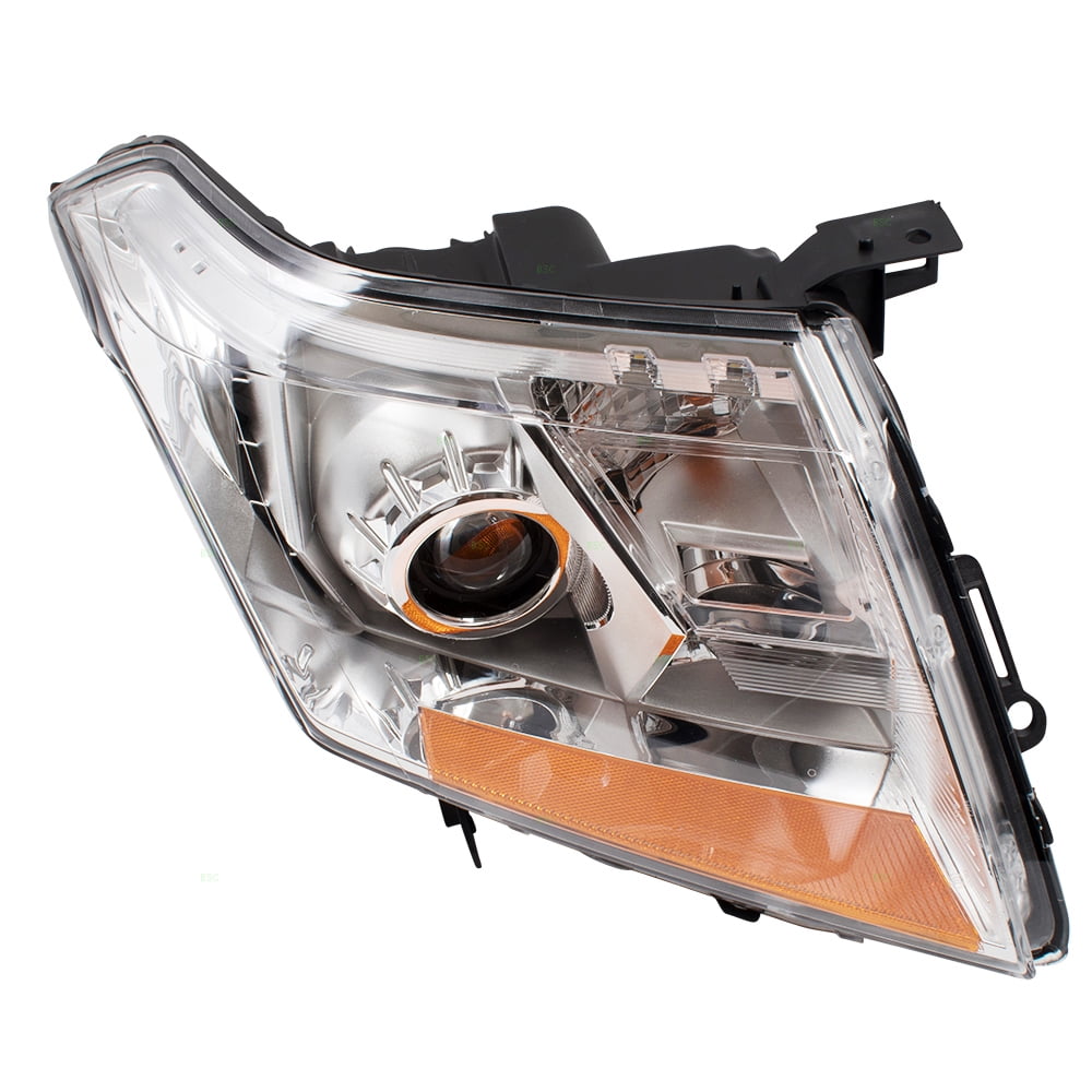 Brock Replacement Driver Halogen Headlight Compatible with 2010 