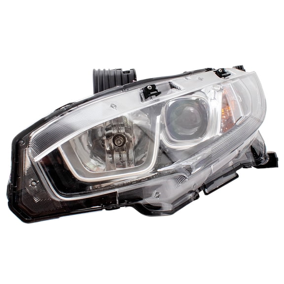Brock Headlight for 2016-2020 Civic Chrome 16-20 Sedan-16-19 Coupe-17-18 Hatchback Left 33150TBAA01
