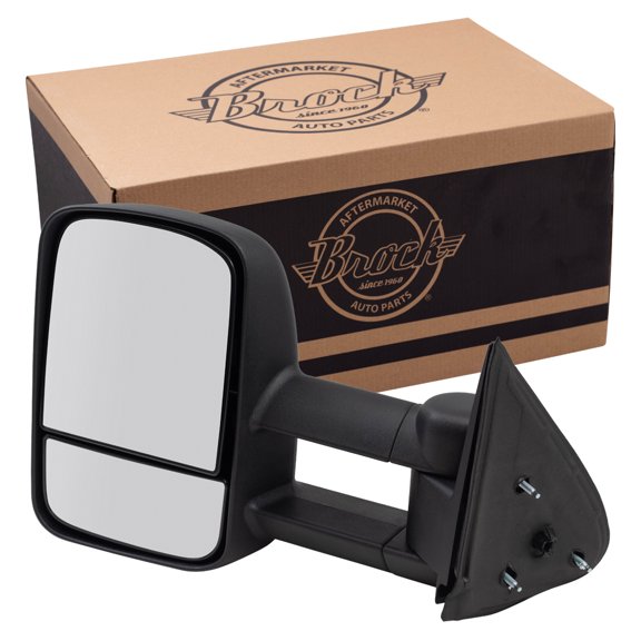 Brock Manual Mirror for 1999-2006 Silverado 1500 Extendable Performance Upgrade Manual Fold Left