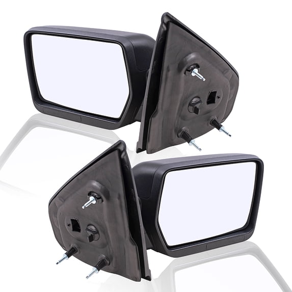 Brock Manual Mirror for 2009-2014 F-150 Standard Type Reflector Performance Upgrade Set