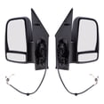 thumbnail image 1 of Brock Power Mirror for 2019-2024 Sprinter 3500XD Short Arm Turn Signal Indicator Heated Set, 1 of 9