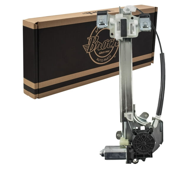 Brock Window Regulator w/ Motor for 2000-2005 LeSabre Rear Left 15231245