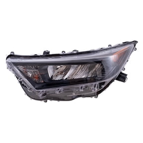 Brock Headlight for 2019-2022 RAV4 LED LE Black NA Built w/o LED Signal w/o Adaptive Left