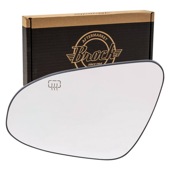 Brock Mirror Glass with Base for 2014-2019 Corolla Heated Left 8796102F30 2017-2018 Corolla iM
