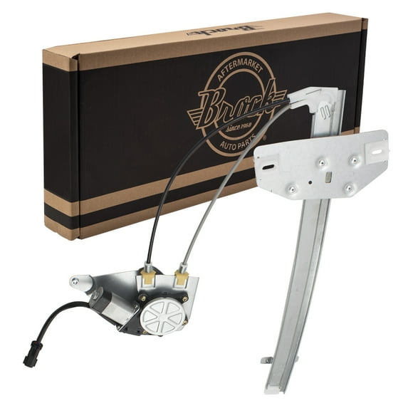 Brock Window Regulator w/ Motor for 2002-2007 Liberty Upgraded-Ball Stud Glass Front Left
