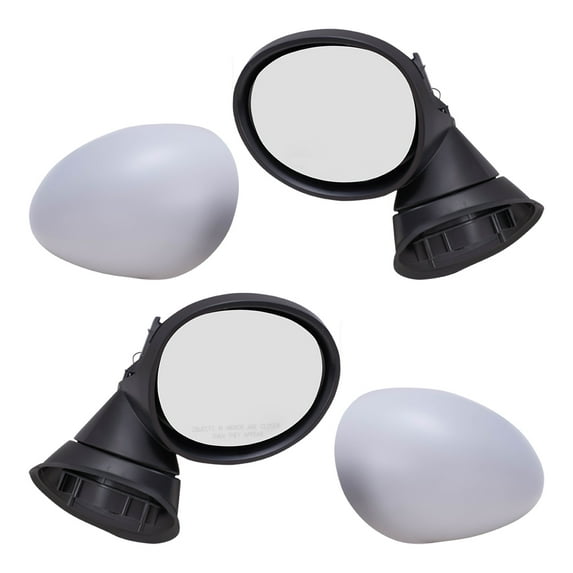 Brock Power Mirror for 2017-2019 Cooper Countryman Memory Heated Power Fold Set 51167471271