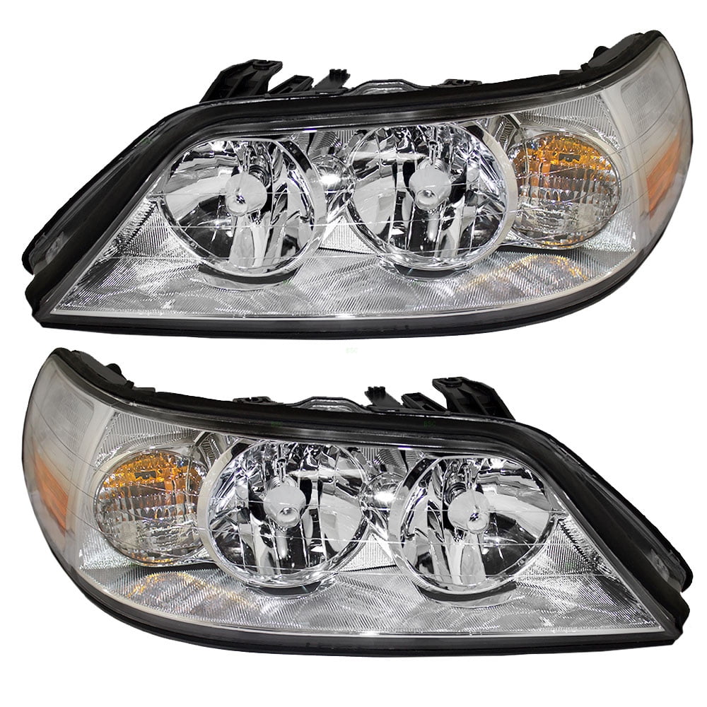 Brock Replacement Driver and Passenger Side Halogen Combination