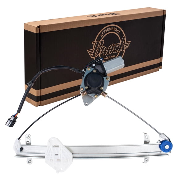 Brock Window Regulator w/ Motor for 2010-2014 Outback 6 Pin Connector Front Left 61041AJ03B