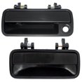 thumbnail image 1 of Brock Replacement Drivers Front & Rear Outside Black Door Handles compatible with 72180-SH3-A01 72680-SH4-A01, 1 of 2