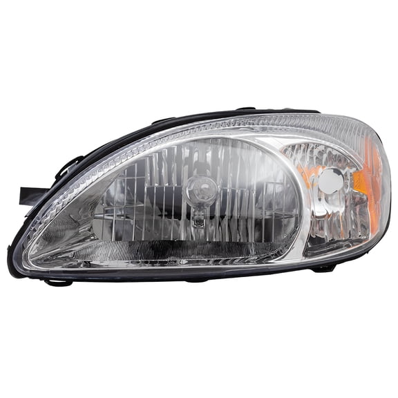 Brock Headlight for 2000-2006 Taurus w/ Chrome Bezel Left 1F1Z13008AB