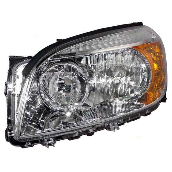 Brock Headlight for 2006-2008 RAV4 w/ Chrome Bezel Left 8117042331