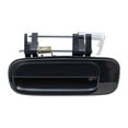thumbnail image 1 of Brock Replacement Drivers Rear Outside Outer Smooth Black Door Handle Compatible with 1992-1996 Camry 6924033010, 1 of 9