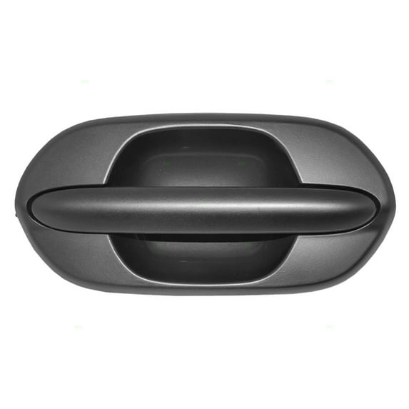 Brock Replacement Drivers Rear Outside Outer Textured Door Handle compatible with Van 72680-S0X-A01