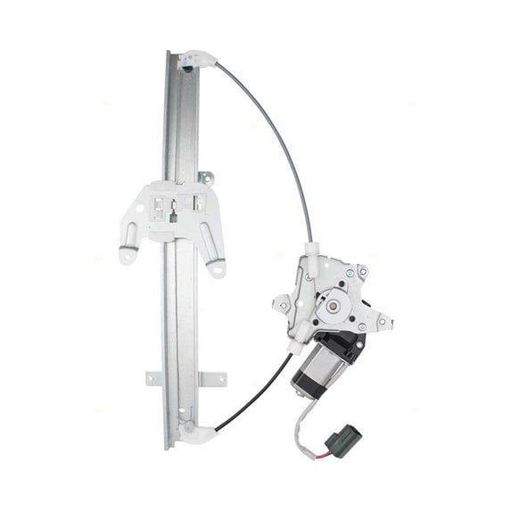 Brock Replacement Drivers Rear Power Window Lift Regulator & 2 Pin Connector Motor Assembly Compatible with 09-13 G37 Sedan 80731JK00C 82721JK000
