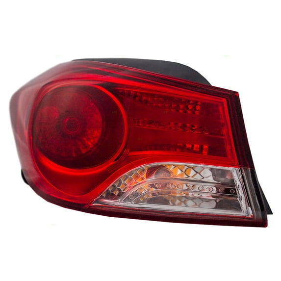 Brock Tail Light for 2011-2013 Elantra Sedan Quarter Mounted w/o LED USA Built Left 924013Y000