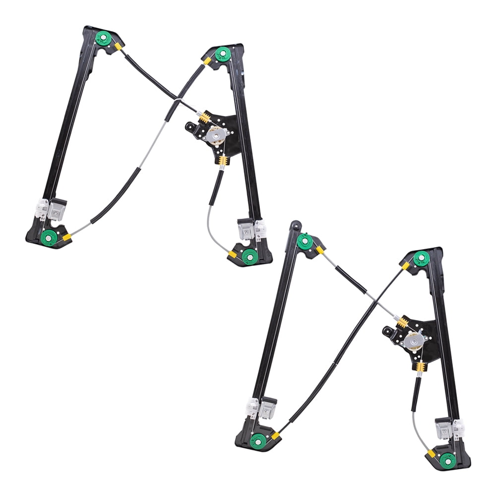 Power Rear Window Regulator Brock Replacement Front and Rear Passenger Side Power Window Regulators ...