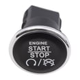 thumbnail image 1 of Brock Replacement Ignition Switch Stop/Start Keyless Dash Mount Push Button Compatible with Various Models 1FU931X9AC, 1 of 9