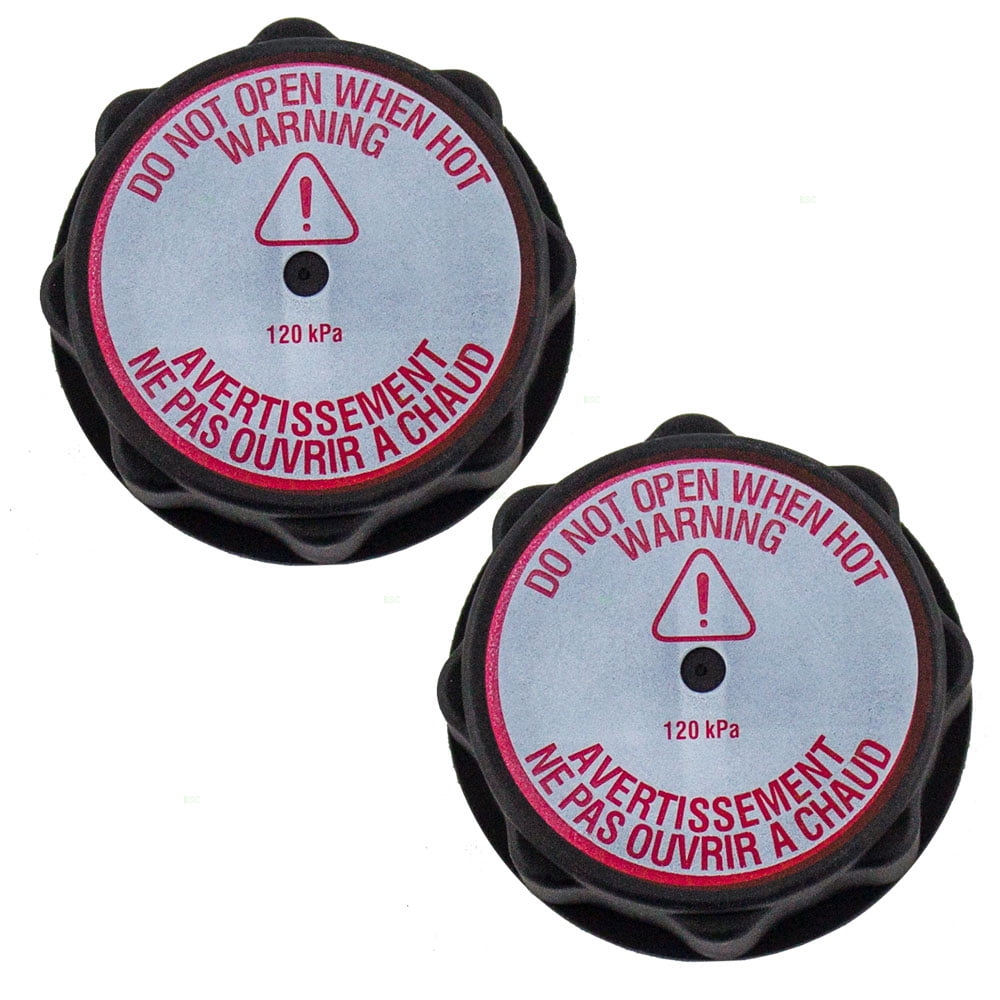 Brock Replacement Pair of Coolant Overflow Recovery Tank Reservoir