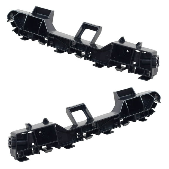 Brock Replacement Pair Front Bumper Cover Support Brackets Compatible with 2013-2017 Accord Sedan