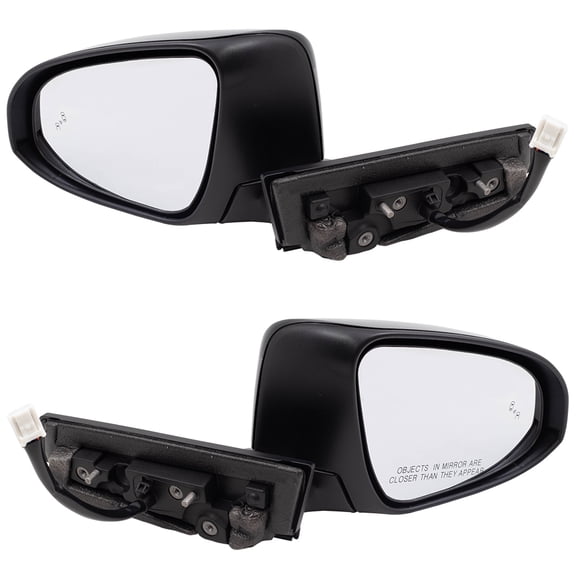 Brock Power Mirror for 2018-2022 C-HR Blind Spot Detection Turn Signal Indicator Heated Power Fold