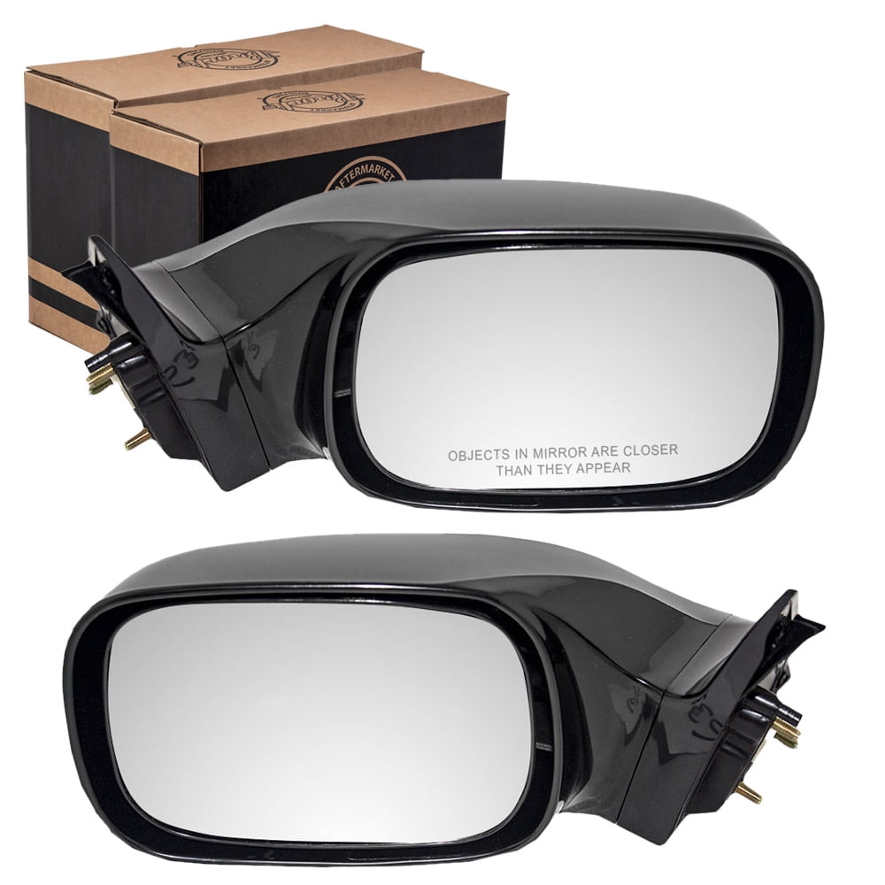 Toyota Avalon 2005-2008 Passenger Side Mirror - Power Heated, Smooth Black Paint To Match, Replacement TO1321236