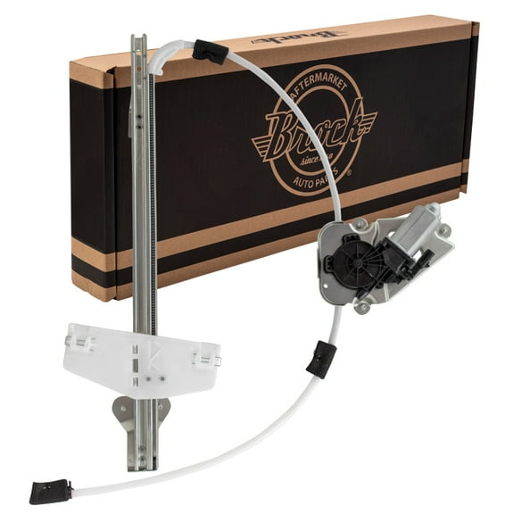 Brock Window Regulator w/ Motor for 2002-2007 Liberty OE Type-Ball Stud Glass Front Right