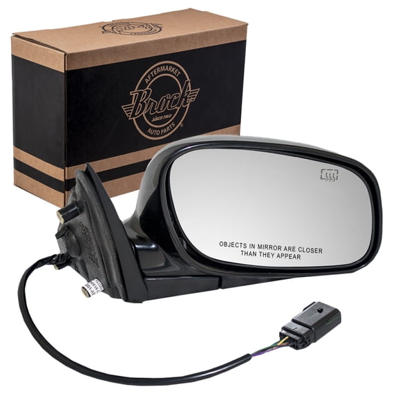 Brock Power Mirror for 2003-2008 Town Car 12H5P Heated Right 4W1Z17682AAB