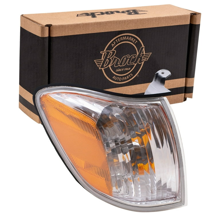 Passenger Side Signal Light Assembly - Replacement For 2005-2007 Toyota Sequoia & 2005-2006 Tundra Double Cab