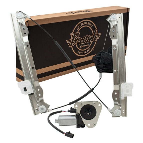 Brock Window Regulator w/ Motor for 2011-2014 Avenger Sedan 2 Pin Connector Front Right 68021446AA