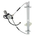 thumbnail image 1 of Brock Replacement Passengers Front Power Window Lift Regulator with 2 Pin Connector Motor Assembly Compatible with 02-06 CR-V 72210S9AA03, 1 of 3