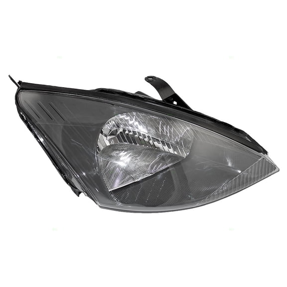 Brock Headlight for 2000-2004 Focus Exc SVT w/ Gray Bezel Right 3S4Z13008AC