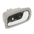 thumbnail image 1 of Brock Replacement Passengers Inside Door Handle Front Chrome Lever w/ Gray Bezel Compatible with 05-10 Cobalt 07-09 G5 22722746 GM1353167, 1 of 9