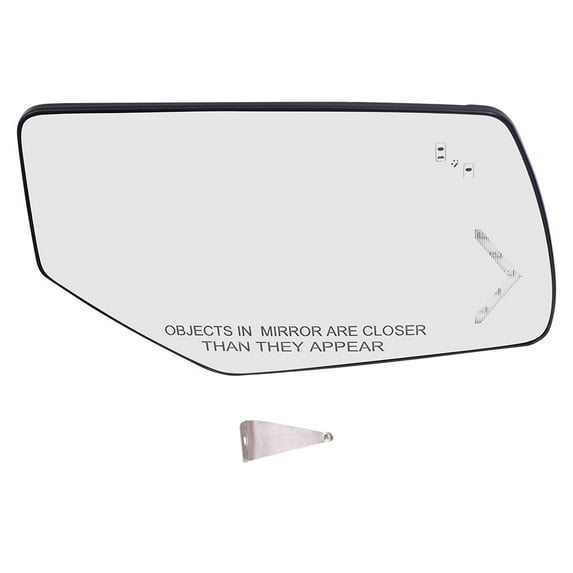 Brock Mirror Glass with Base for 2015-2020 Tahoe Blind Spot Detection Turn Signal Indicator Heated