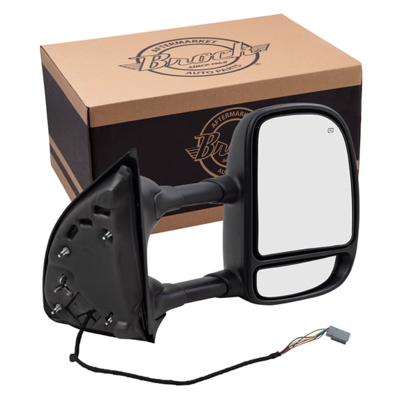 Brock Power Mirror for 2003-2005 Excursion Extendable Dual Arms-Double Swing Performance Upgr Right