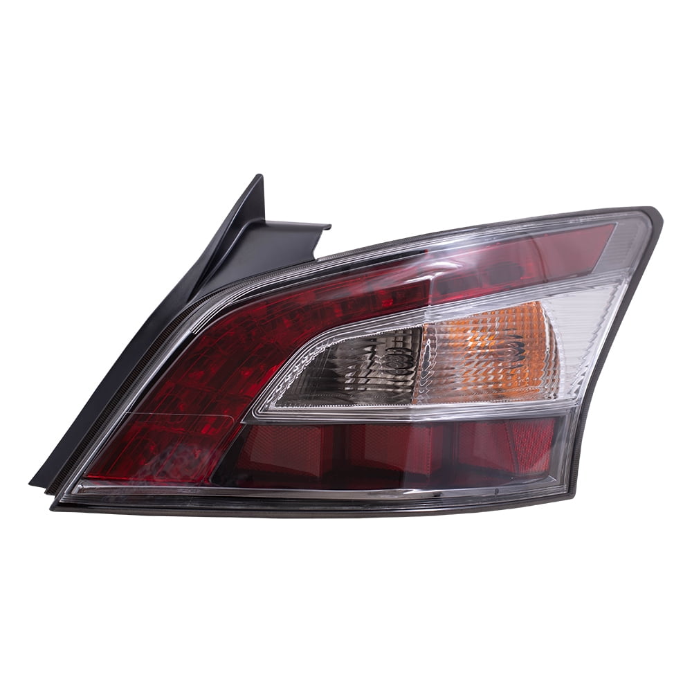 Brock Replacement Passengers Taillight Tail Lamp Compatible with 2012-2014  Maxima 26550-9DA0B NI2801197